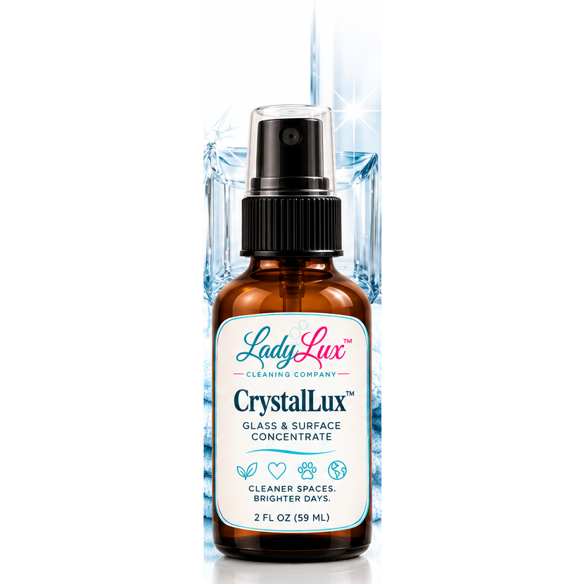Crystal Lux Glass Sparkle Refill Concentrate 2 oz bottle
